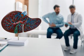 person getting tested for liver cirrhosis