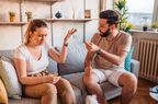 emotionally abusive couple arguing with each other