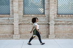 woman walking