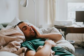 Man waking up