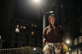Working out at night