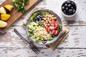 bowl of couscous with vegetables