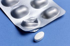 pill removed from blister pack