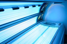 open tanning bed