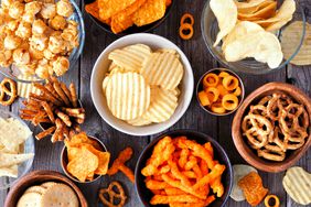 A grouping of snacks.