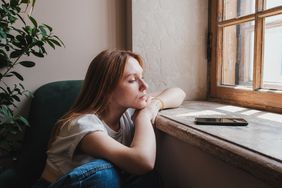 sad person experiencing avolition