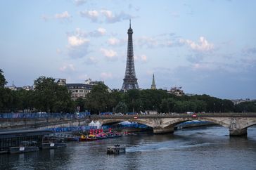 seine river during olympics 2024