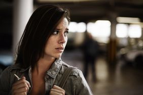 A worried woman