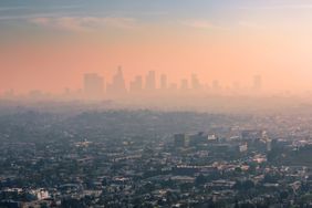air pollution over LA