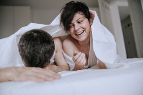 Couple in bed