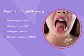 Health Photo Composite - Tongue Scraping