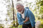 older man having heart problems
