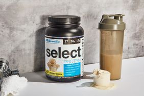 Select Protein on counter next to scoop and bottle