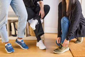 People wearing some of out top walking shoes for high arches