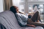 person with menopause feeling tired