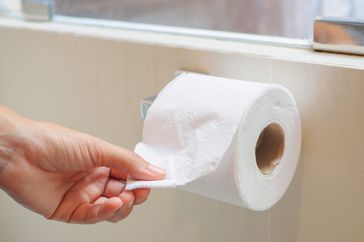 pelvic pain bladder toilet paper bathroom
