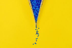 Woman Had Labia Cut Open Multiple Times for Bartholin Cysts , Milk weed pod with tiny blue seeds on yellow background