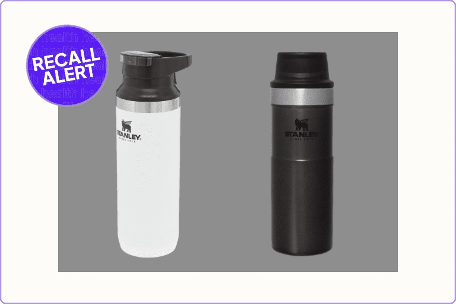 Stanley Switchback and Trigger Action travel mugs