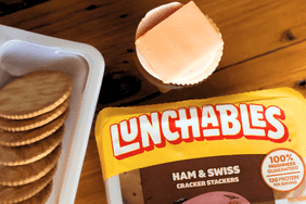 photo of ham & swiss Lunchables